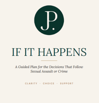 If It Happens: A Guided Plan for the Decisions That Follow Sexual Assault or Crime